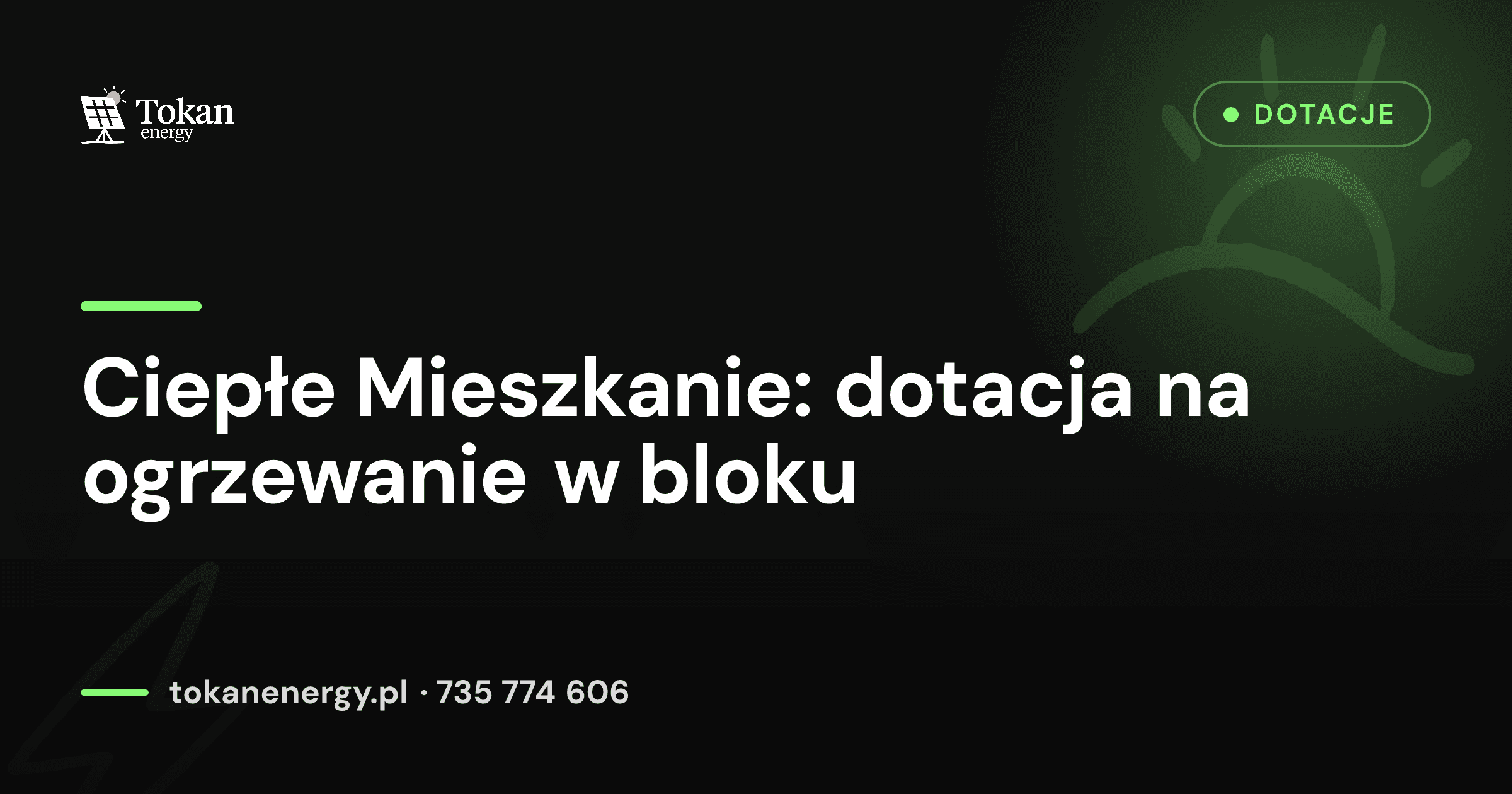 Ciepłe Mieszkanie — dotacja na wymianę ogrzewania w bloku: zasady programu