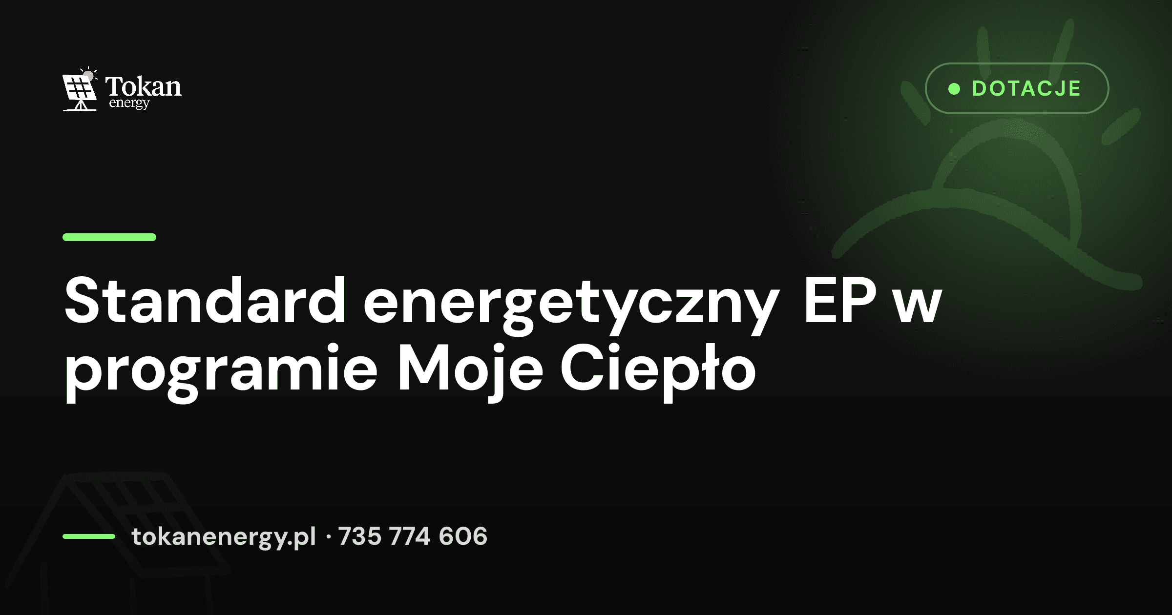 Standard energetyczny EP w programie Moje Ciepło — jaki próg i jak go wykazać