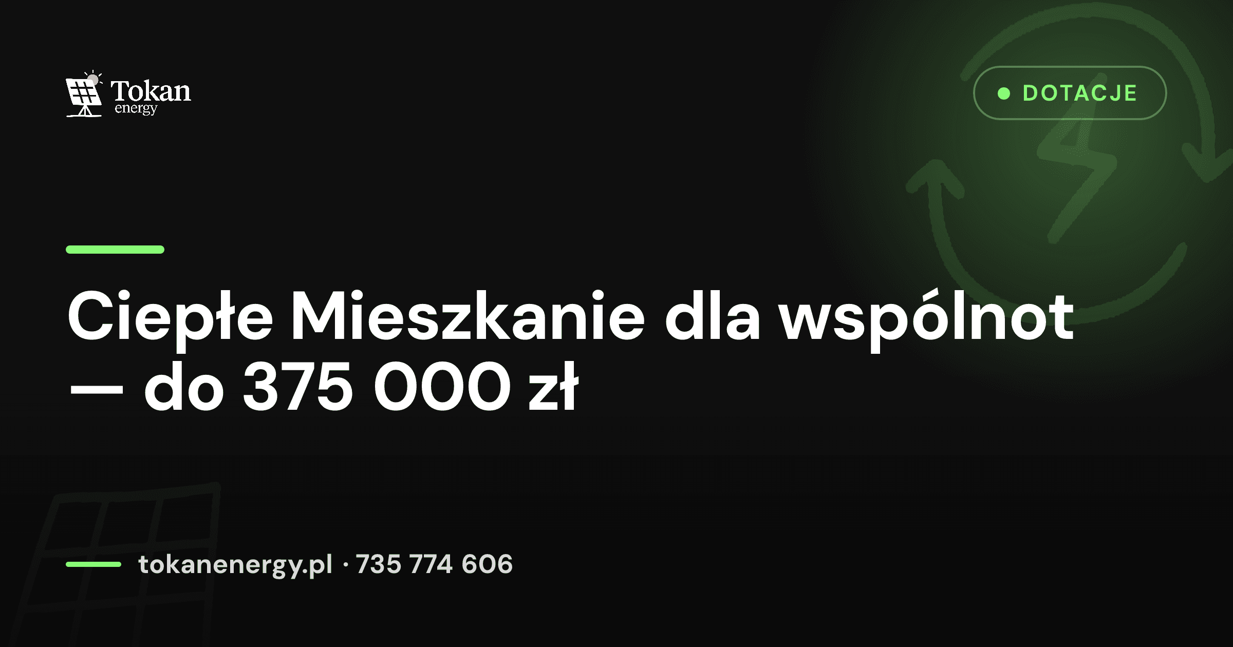 Ciepłe Mieszkanie dla wspólnot mieszkaniowych — dofinansowanie do 375 000 zł